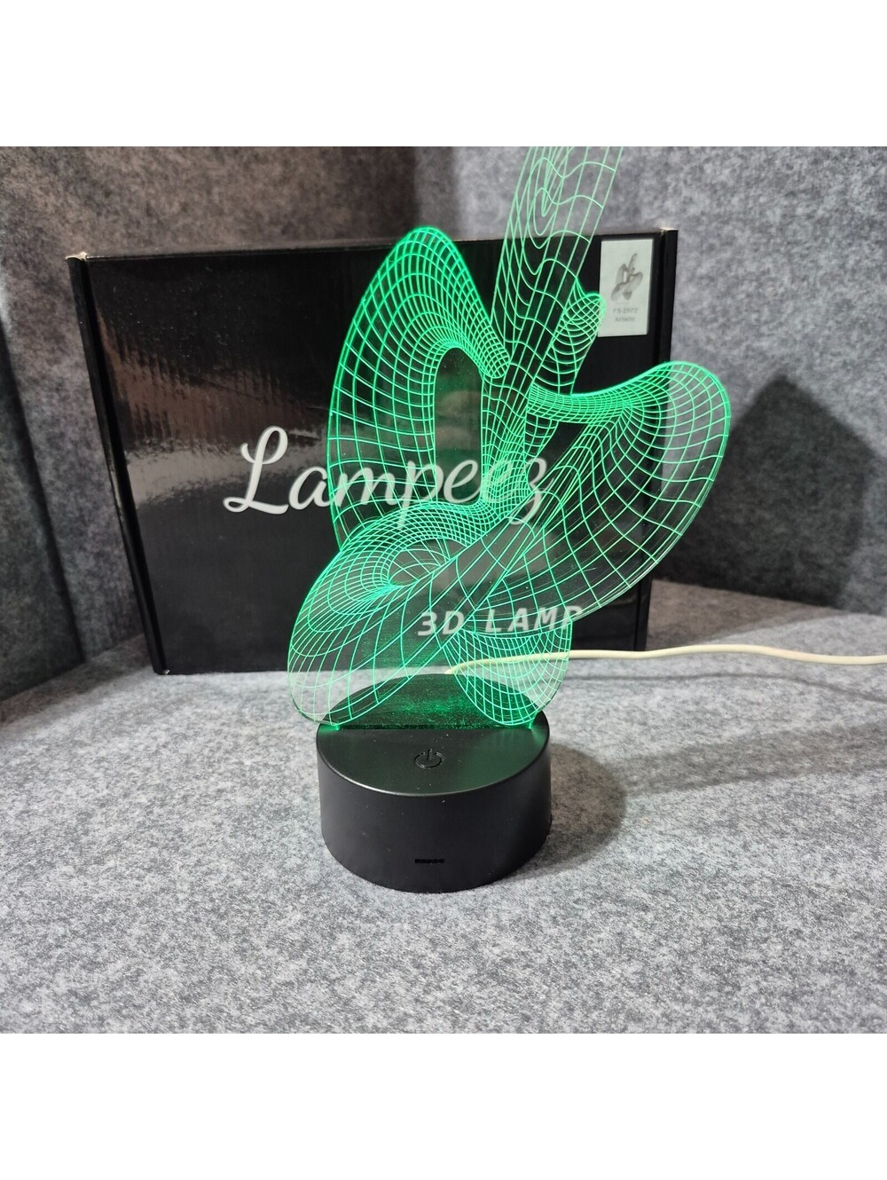 Lampeez 3d Visual Desk lLamp - FS-2972 Artistic Multi Color Night Lamp